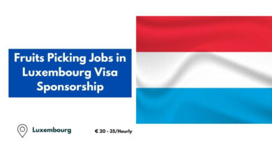 Fruits Picking Jobs in Luxembourg Visa Sponsorship