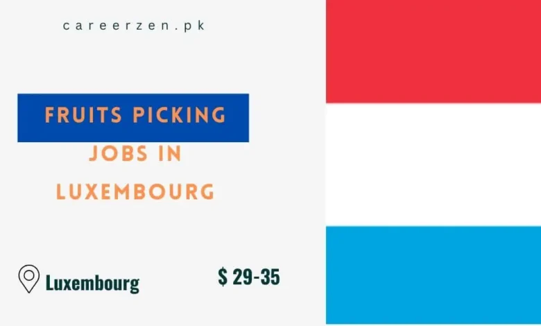 Fruits Picking Jobs in Luxembourg