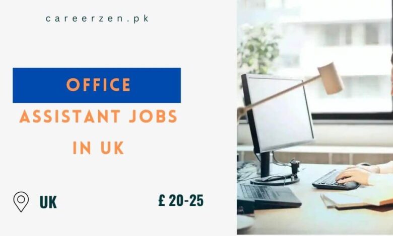 Office Assistant Jobs in UK