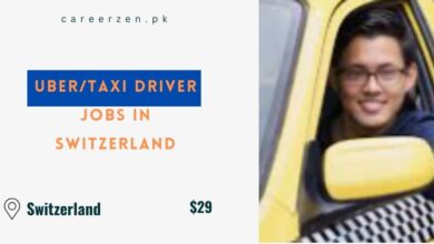 UberTaxi Driver Jobs in Switzerland