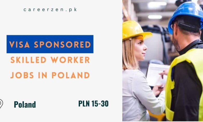 Visa Sponsored Skilled Worker Jobs in Poland