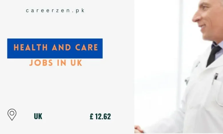 Health and Care Jobs in UK