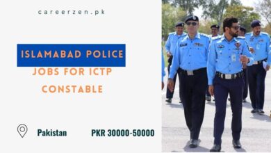 Islamabad Police Jobs for ICTP Constable