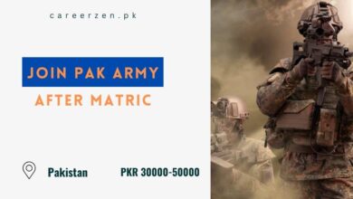 Join Pak Army After Matric