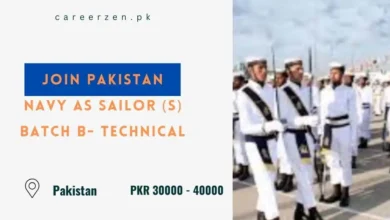 Join Pakistan Navy as Sailor