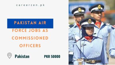 Pakistan Air Force Jobs as Commissioned Officers