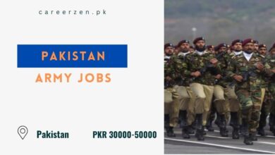 Pakistan Army Jobs