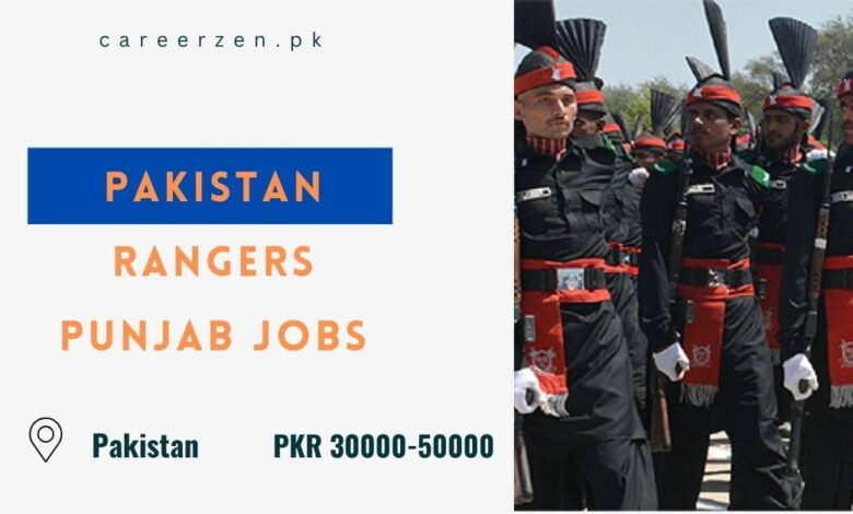 Pakistan Rangers Punjab Jobs