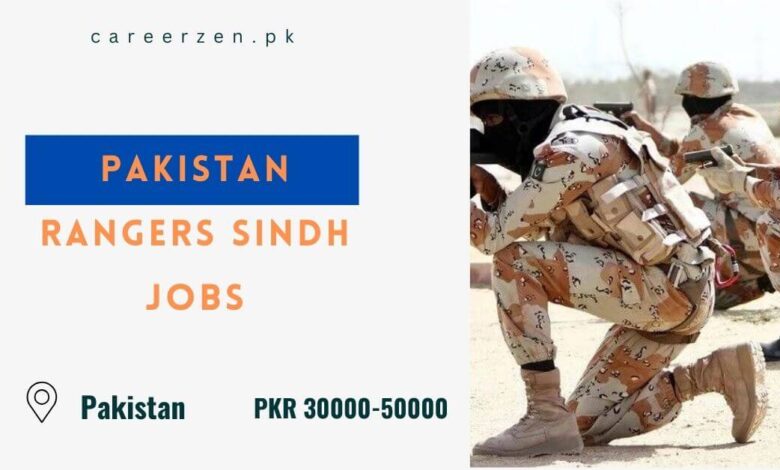 Pakistan Rangers Sindh Jobs