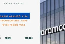 SAUDI Aramco Visa Sponsorship Jobs