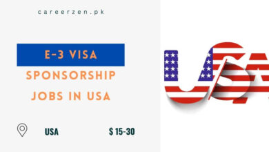 E-3 Visa Sponsorship Jobs in USA