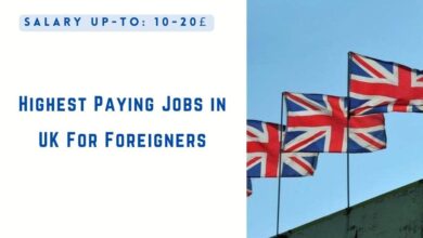 Highest Paying Jobs in UK For Foreigners