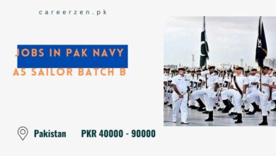 Jobs in Pak Navy as Sailor Batch B