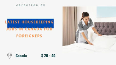 Latest Housekeeping Jobs in Canada For Foreigners