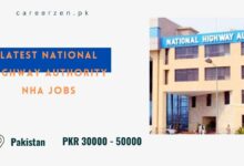 Latest National Highway Authority NHA Jobs