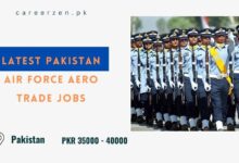 Latest Pakistan Air Force Aero Trade Jobs
