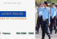 Latest Police Jobs in Islamabad