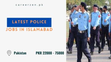 Latest Police Jobs in Islamabad