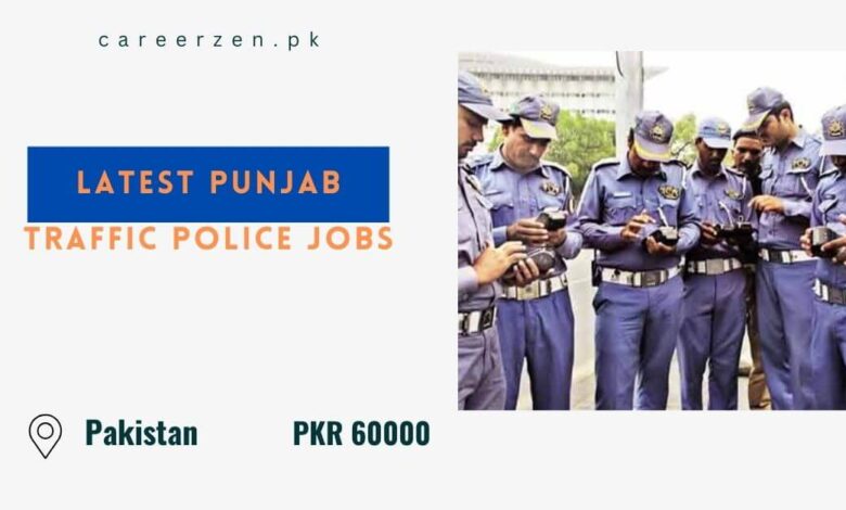 Latest Punjab Traffic Police Jobs