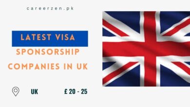 Latest Visa Sponsorship Companies in UK