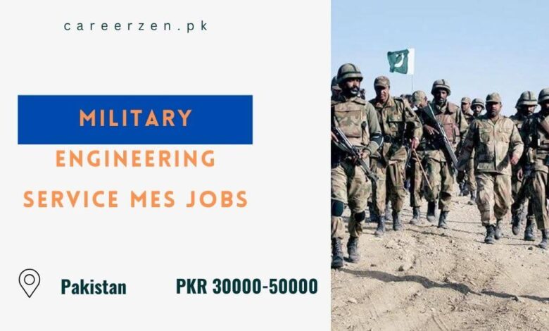 Military Engineering Service MES Jobs