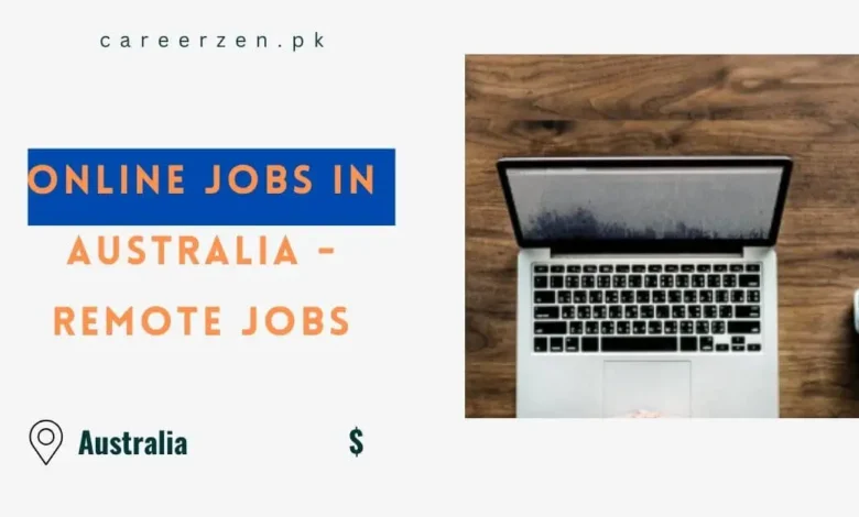 Online Jobs In Australia 