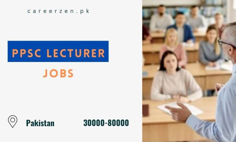 PPSC Lecturer Jobs