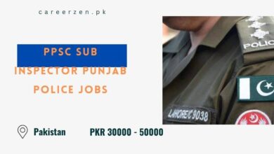 PPSC Sub Inspector Punjab Police Jobs