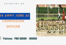 Pak Army Jobs as Commission Officer