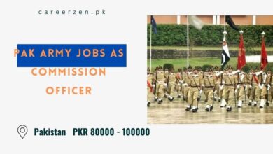 Pak Army Jobs as Commission Officer