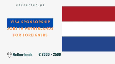 Visa Sponsorship Jobs in Netherlands for Foreigners
