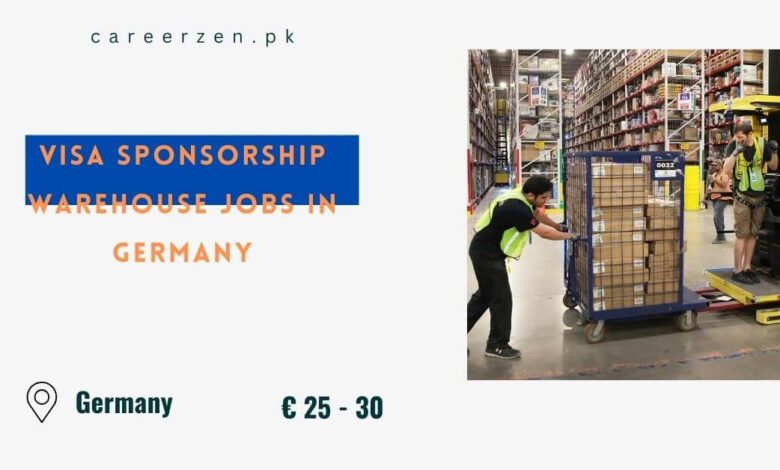 Visa Sponsorship Warehouse Jobs in Germany