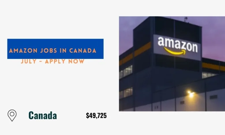 Amazon Jobs in Canada July