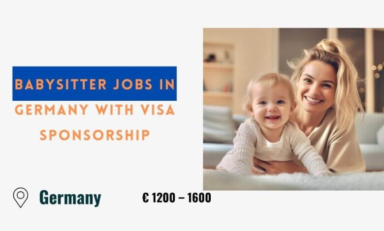 Babysitter Jobs in Germany with Visa Sponsorship