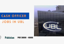 Cash Officer Jobs in UBL