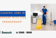 Cleaning Jobs in Denmark with Visa Sponsorship