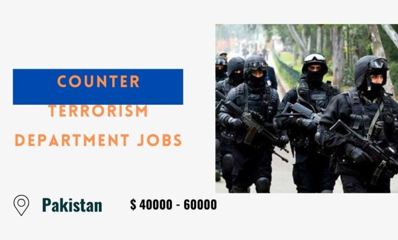 Counter Terrorism Department Jobs