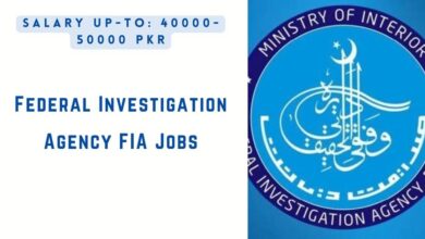 Federal Investigation Agency FIA Jobs