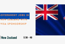 Government Jobs in New Zealand with Visa Sponsorship