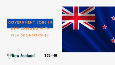 Government Jobs in New Zealand with Visa Sponsorship