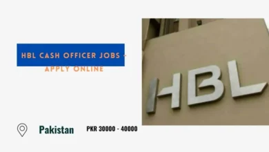 HBL Cash Officer Jobs