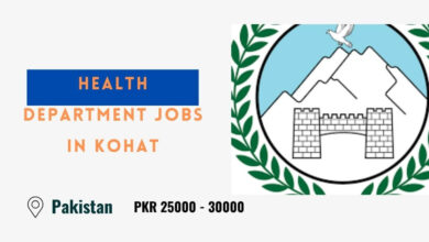 Health Department Jobs in Kohat
