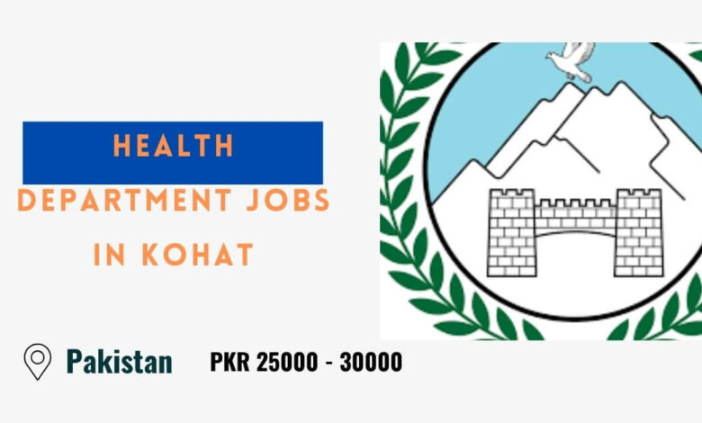 Health Department Jobs in Kohat