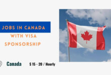 Jobs in Canada with Visa Sponsorship