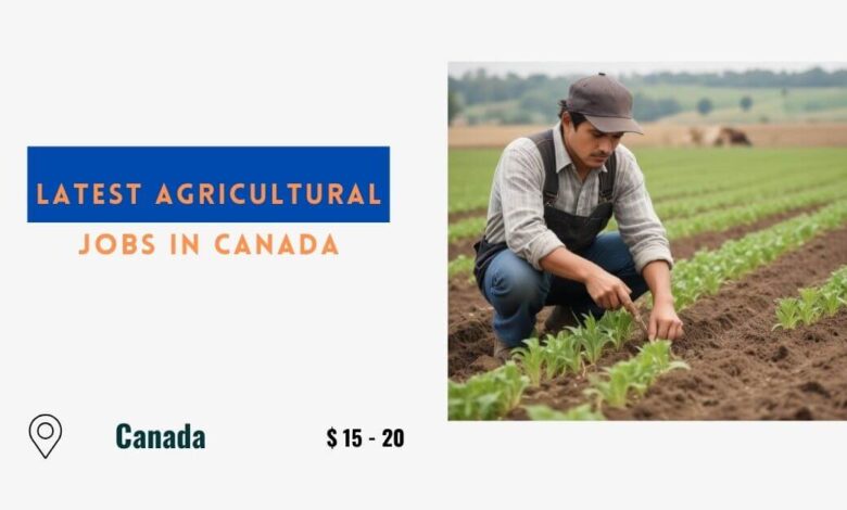 Latest Agricultural Jobs in Canada