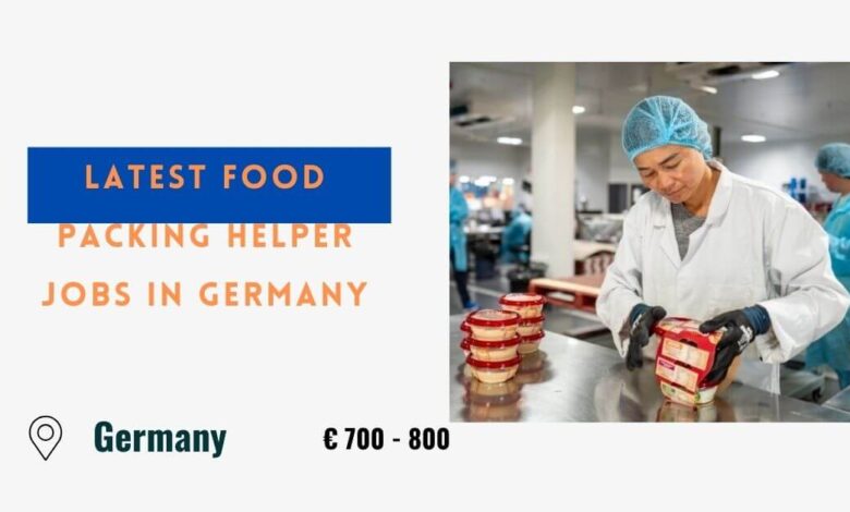 Latest Food Packing Helper Jobs in Germany