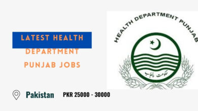 Latest Health Department Punjab Jobs