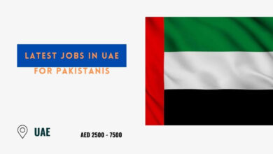 Latest Jobs in UAE for Pakistanis