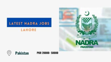 Latest NADRA Jobs Lahore