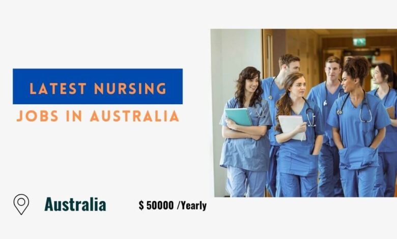 Latest Nursing Jobs in Australia